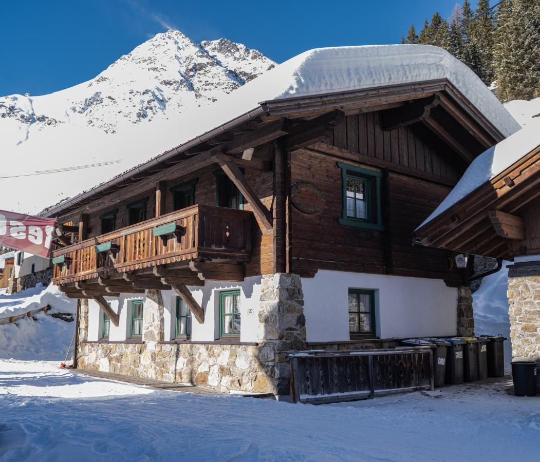 Hotel Silbertal - Almhuetten Sölden Dış mekan fotoğraf