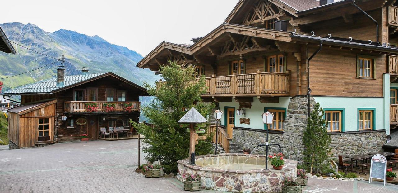 Hotel Silbertal - Almhuetten Sölden Dış mekan fotoğraf